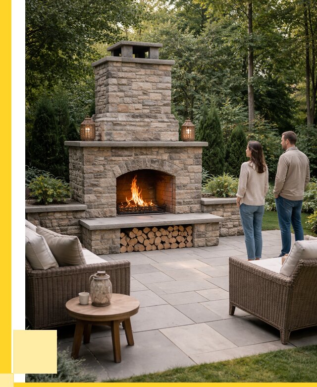 Уличные камины из кирпича в Новомосковске от 154875 р. | ЭриданНвм