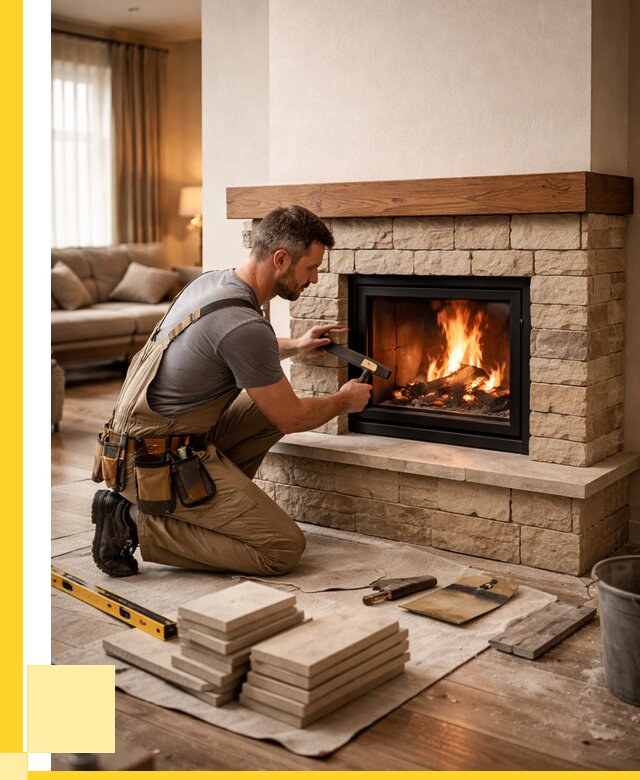 Строительство каминов в Новомосковске от 154875 р., ЭриданНвм - под ключ