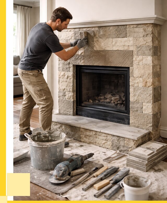 Ремонт каминов и печей в Новомосковске от 15488 р. | ЭриданНвм