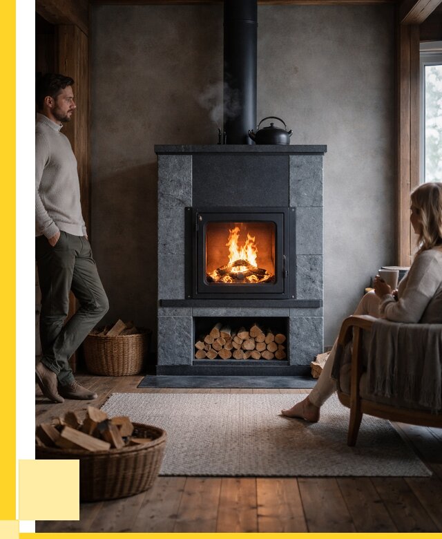 Каминопечи из кирпича в Новомосковске под ключ от 123900 р., ЭриданНвм