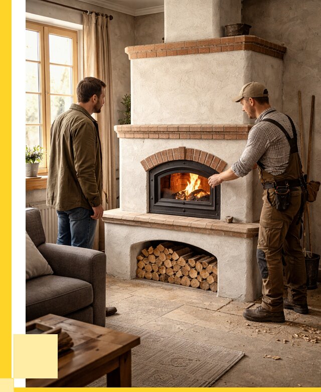 Печи камины в Новомосковске: кирпичные, изразцовые от 61950 р. | ЭриданНвм