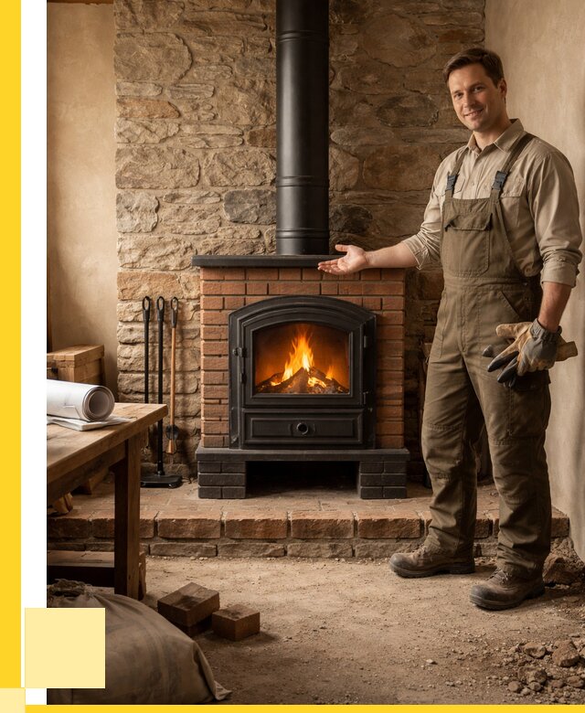 Печи отопительные из кирпича в Новомосковске от 82600 р., ЭриданНвм