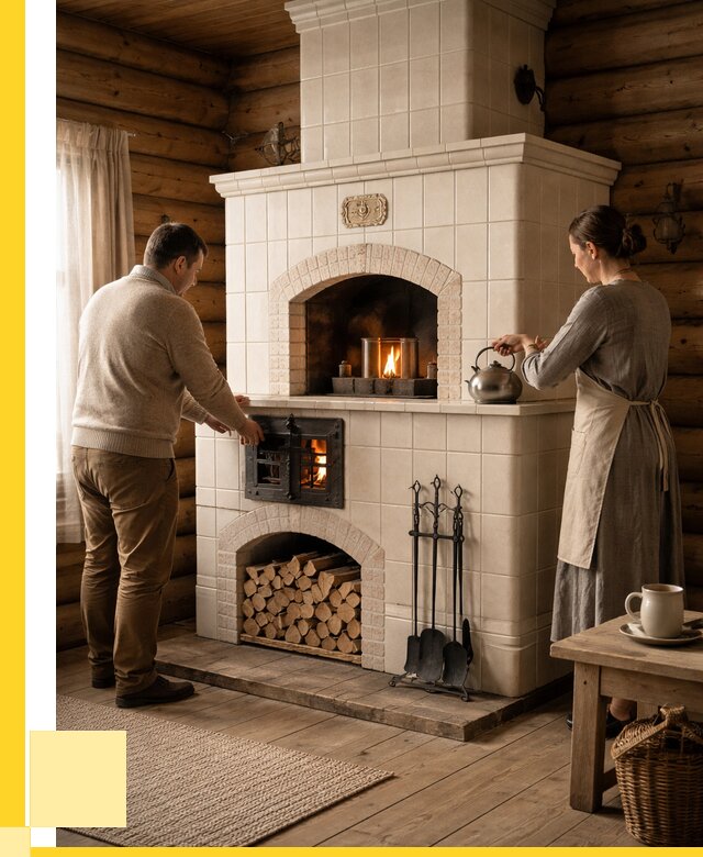 Русские печи в Новомосковске: установка от 154875 р. ЭриданНвм