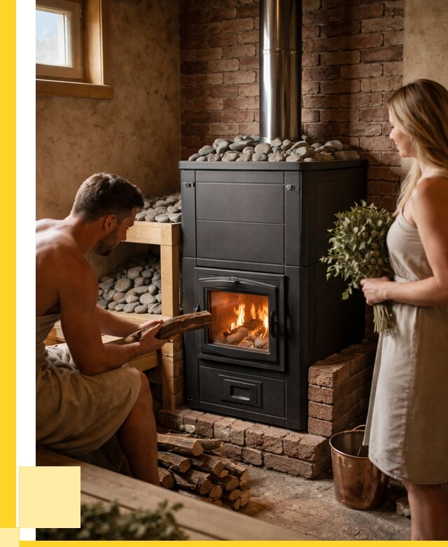 Кирпичная печь для бани на заказ в Новомосковске от 56788 р. | ЭриданНвм