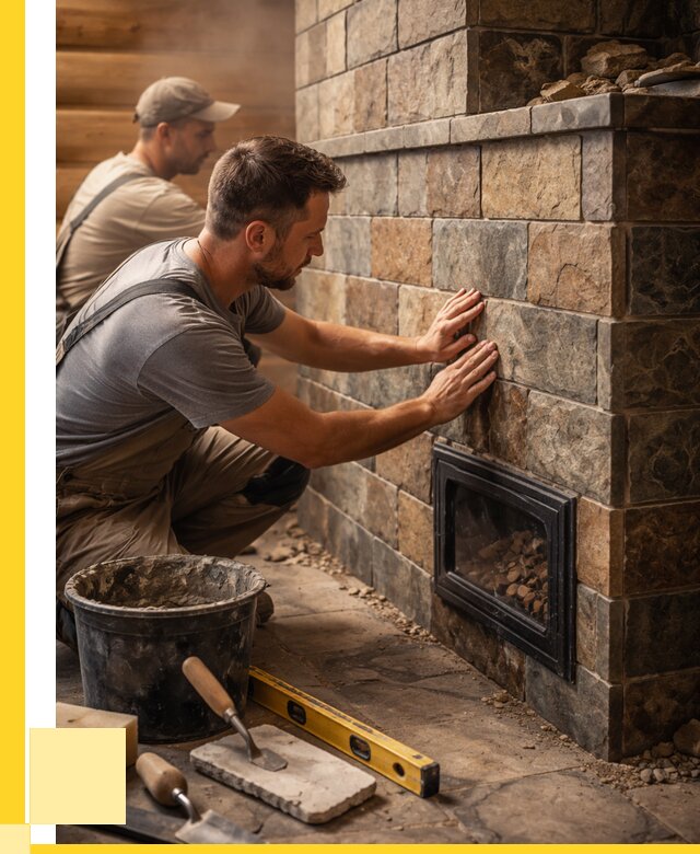 Облицовка банных печей в Новомосковске под ключ от 12390 р. | ЭриданНвм