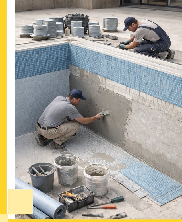 Ремонт и обслуживание бассейнов в Новомосковске от 25813 р. | ЭриданНвм