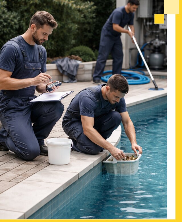 Профессиональное обслуживание бассейнов в Новомосковске под ключ