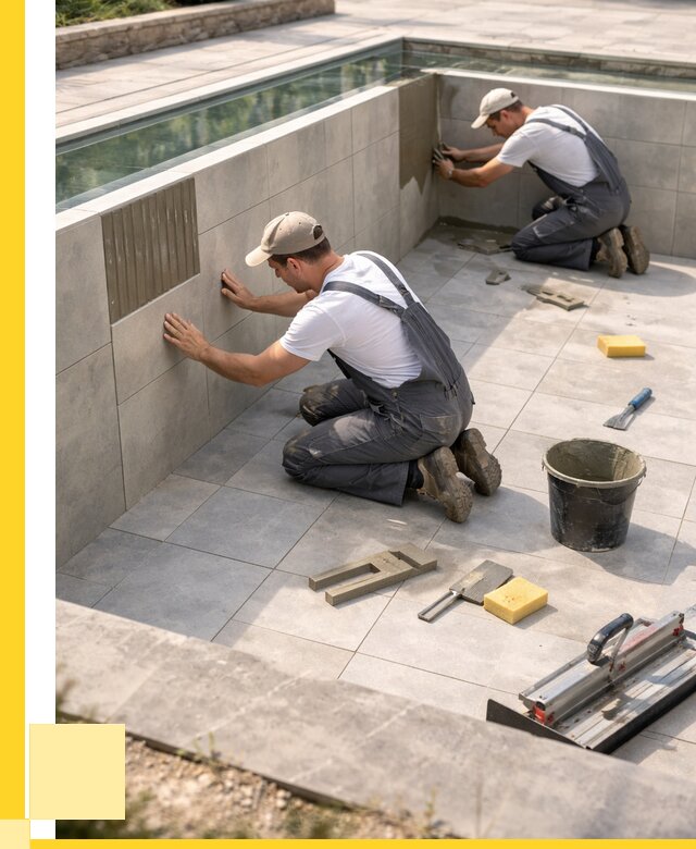 Облицовка бассейнов в Новомосковске от 4646 р. под ключ | ЭриданНвм