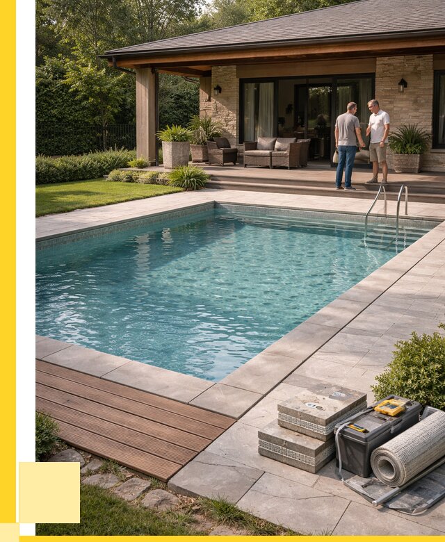 Стационарные бассейны под ключ в Новомосковске от 877625 р. | ЭриданНвм