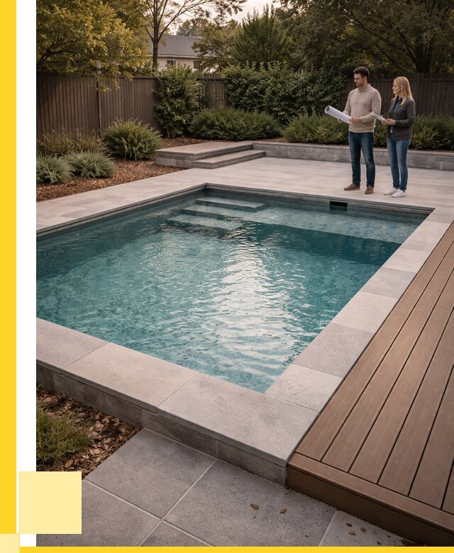 Уличные бассейны под ключ в Новомосковске от 671125 р. | ЭриданНвм