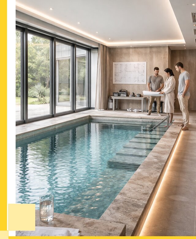 Закрытые бассейны под ключ в Новомосковске от 2581250 р. | ЭриданНвм