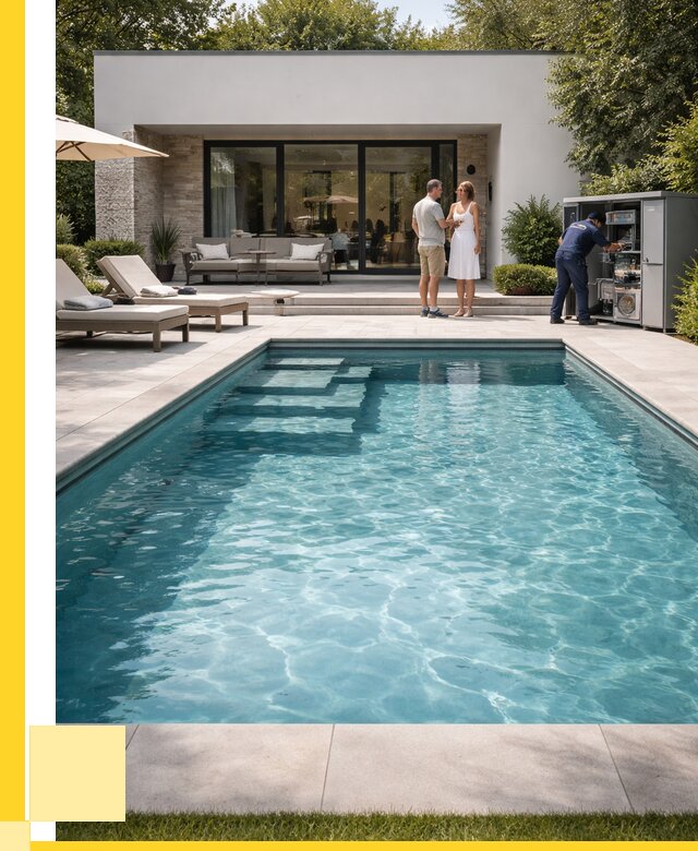 Бассейн в доме в Новомосковске под ключ от 1239000 р. | ЭриданНвм