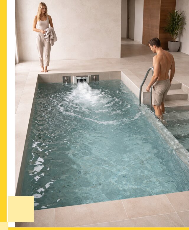 Бассейн с противотоком в Новомосковске от 258125 р. | ЭриданНвм