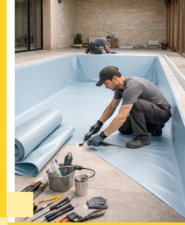 Пленка ПВХ для бассейнов в Новомосковске от 2581 р. | ЭриданНвм