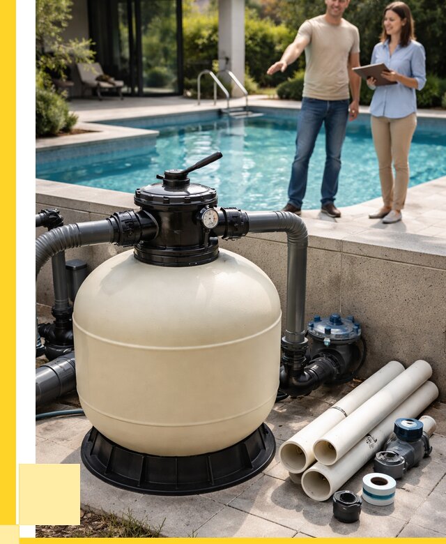 Песочные фильтры для бассейнов в Новомосковске от 18585 р., ЭриданНвм