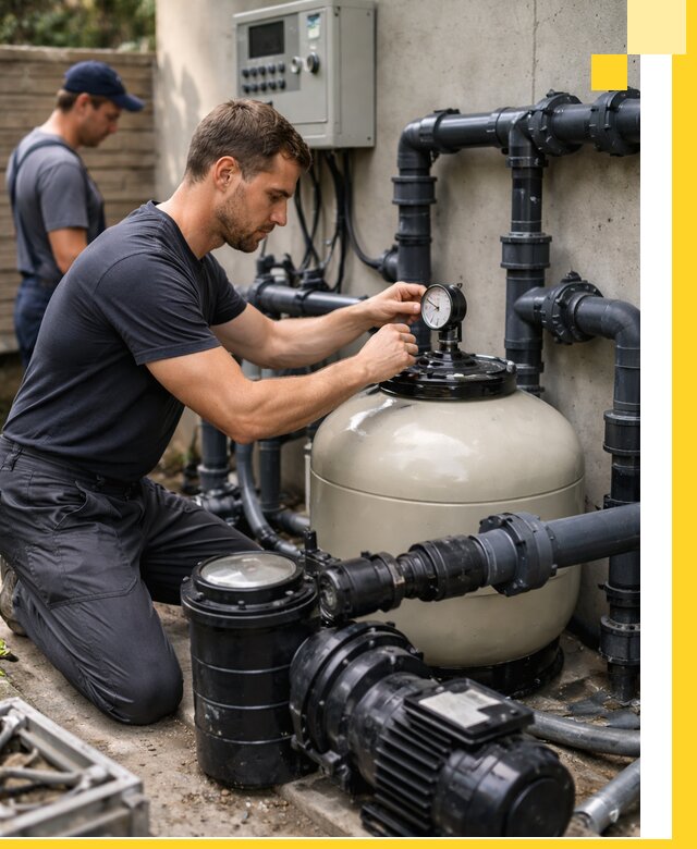 Поставка и монтаж фильтровального оборудования для бассейнов в Новомосковске