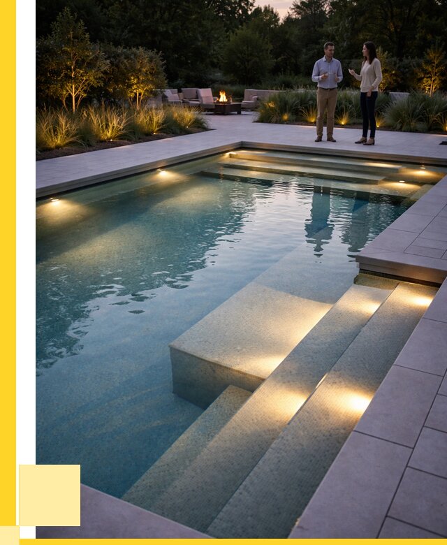 Освещение бассейнов в Новомосковске под ключ от 25813 р. | ЭриданНвм