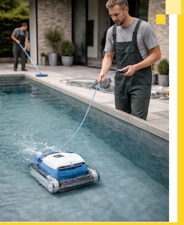 Роботы пылесосы для бассейнов в Новомосковске, продажа и обслуживание