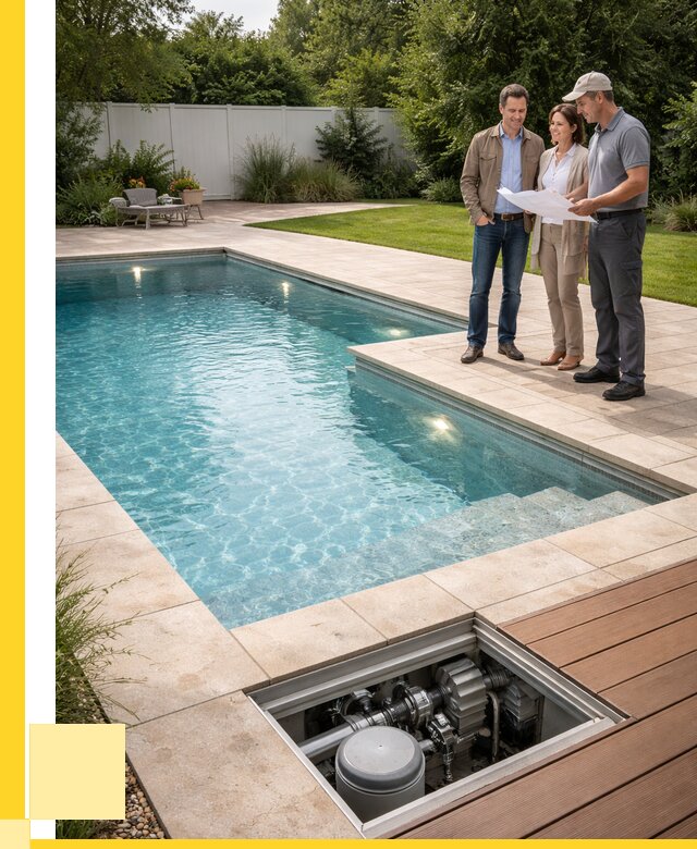 Плавательные бассейны под ключ в Новомосковске от 826000 р., ЭриданНвм