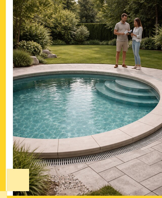 Круглые каркасные бассейны купить в Новомосковске от 258125 р. | ЭриданНвм