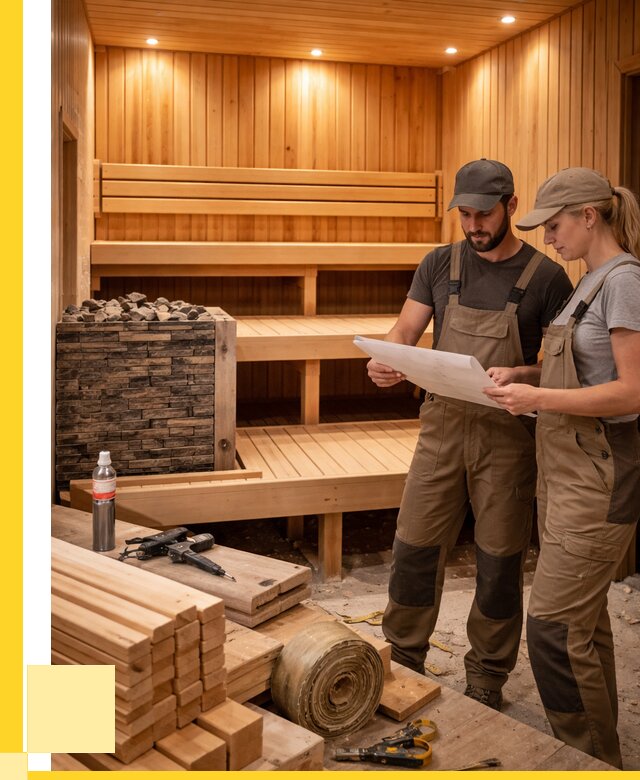 Строительство саун в Новомосковске под ключ от 258125 р., ЭриданНвм