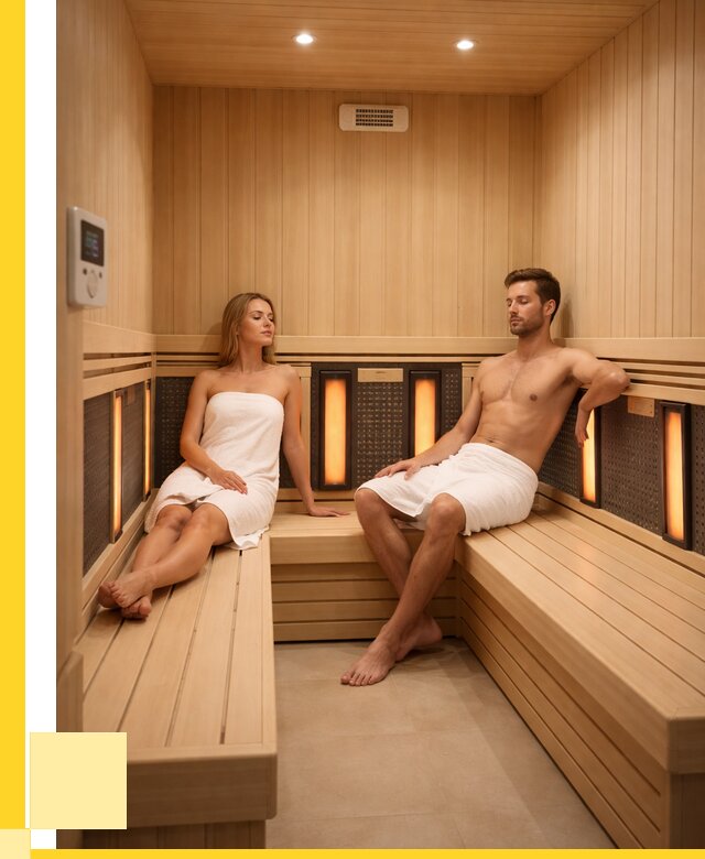 Инфракрасная сауна купить в Новомосковске от 123900 р. ЭриданНвм