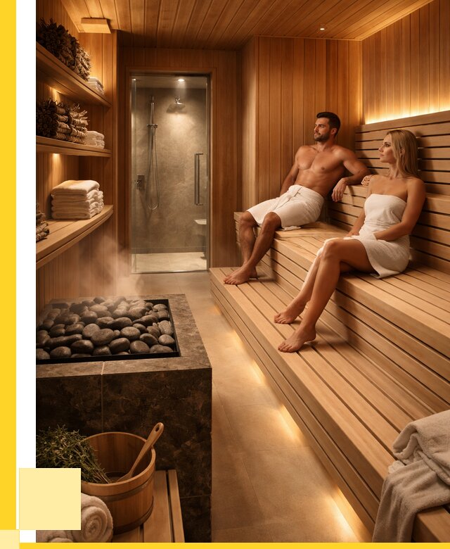 Интерьеры саун под ключ в Новомосковске от 185850 р. | ЭриданНвм