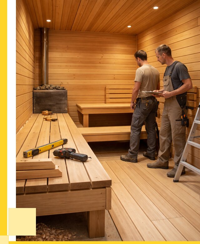 Отделка бань и саун в Новомосковске по цене от 4646 р. | ЭриданНвм