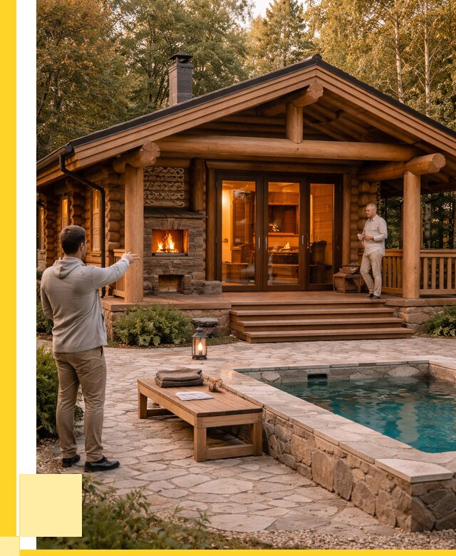 Проекты бань и хамам в Новомосковске от 25813 р. | ЭриданНвм