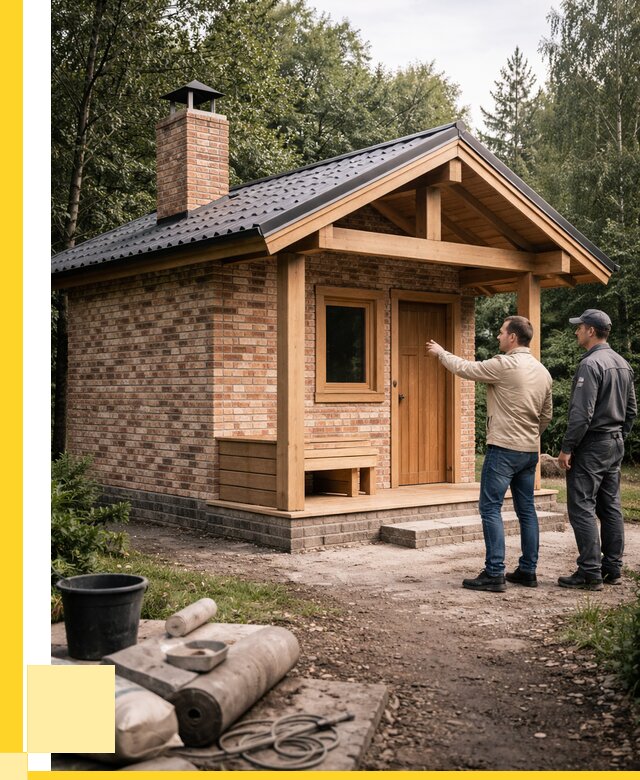 Кирпичные бани и печи в Новомосковске от 361375 р. | ЭриданНвм