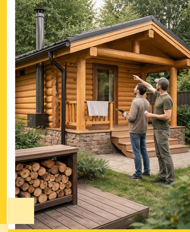 Бани для дачи под ключ в Новомосковске от 258125 р. | ЭриданНвм