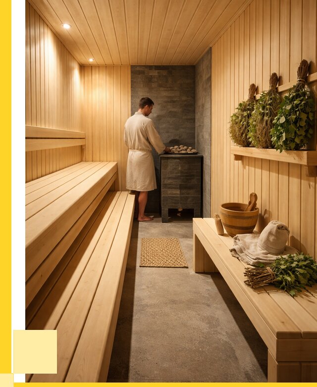 Отделка парной под ключ в Новомосковске от 361375 р. | ЭриданНвм