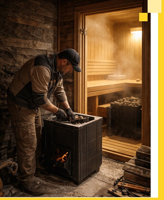 Строительство бани с сауной под ключ в Новомосковске от проекта до сдачи