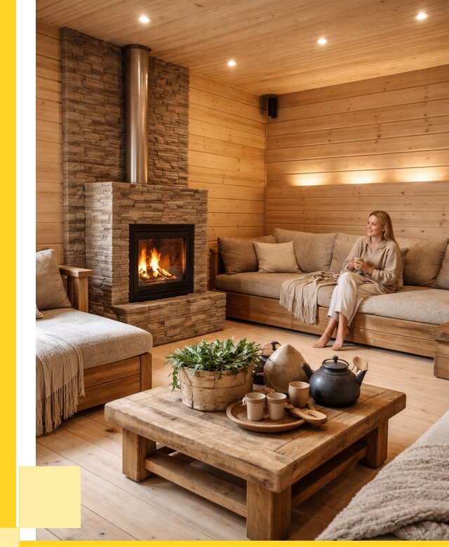 Проект бани с комнатой отдыха в Новомосковске от 36138 р. | ЭриданНвм