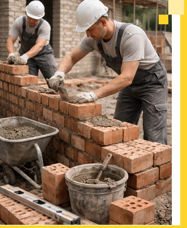 Проект кирпичной бани в Новомосковске с готовой рабочей документацией