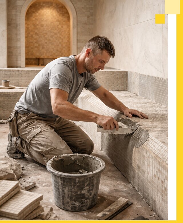 Строительство эксклюзивных хамамов под ключ в Новомосковске