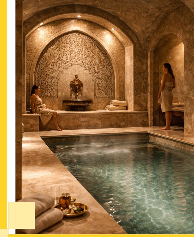 Хамам с бассейном под ключ в Новомосковске от 877625 р. | ЭриданНвм