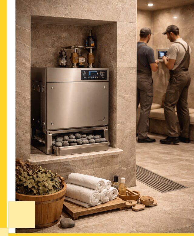 Парогенераторы для хамама в Новомосковске от 77438 р. | ЭриданНвм