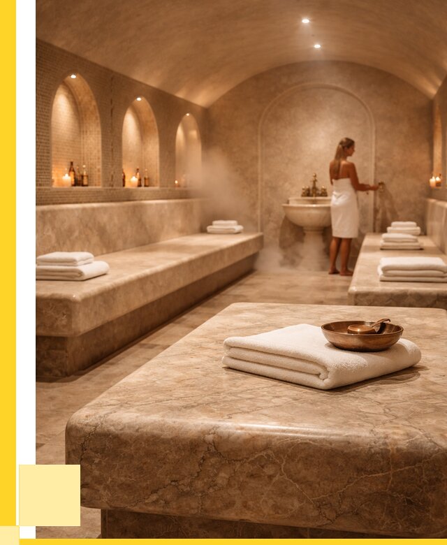 Лежаки для хамама в Новомосковске под ключ от 36138 р. | ЭриданНвм