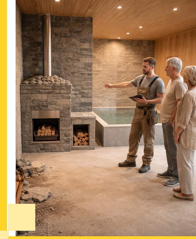 Расул баня под ключ в Новомосковске, цена от 46463 р. | ЭриданНвм